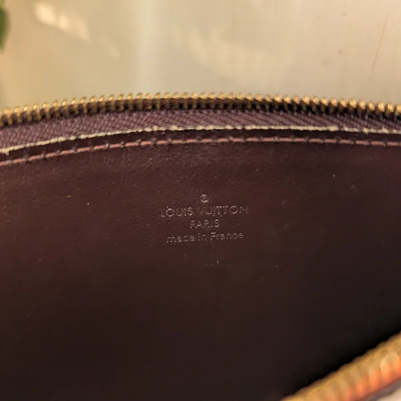 Louis Vuitton Amarante Monogram Vernis Zippered Insert Pochette Felicie - Picture 3 of 9